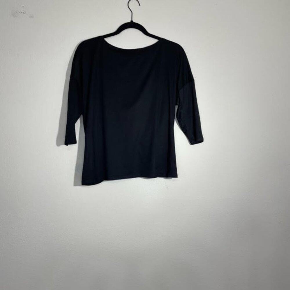 Fashion Nova Black Reversible Twisted Knot Cropped Top Size XS NWT